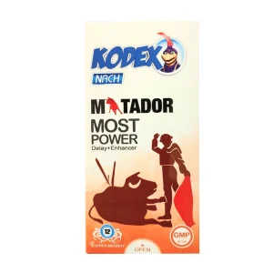کاندوم ناچ کدکس مدل ماتادور Matador بسته 12 عددی