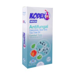 کدکس کاندوم مدل Antifungal  آنتی فونگال ( ضد قارچ )  12 عددی